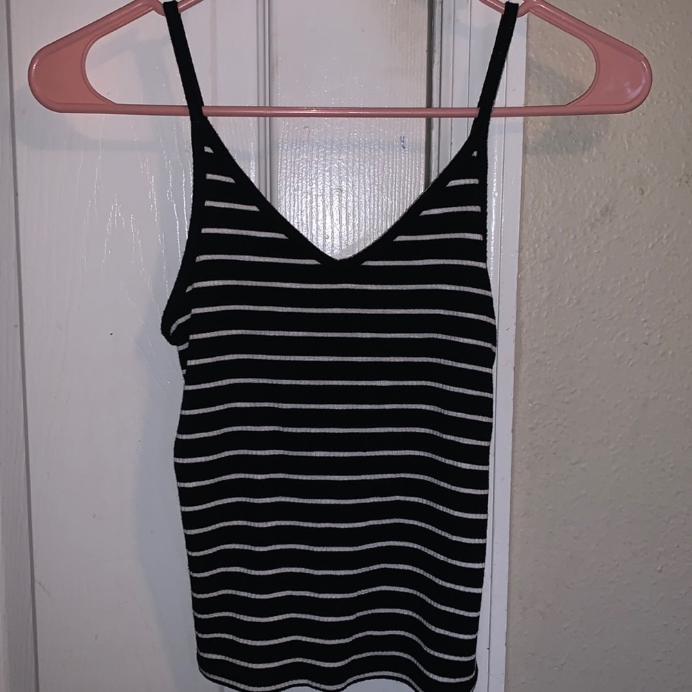 American eagle crop tank top. Ribbed.